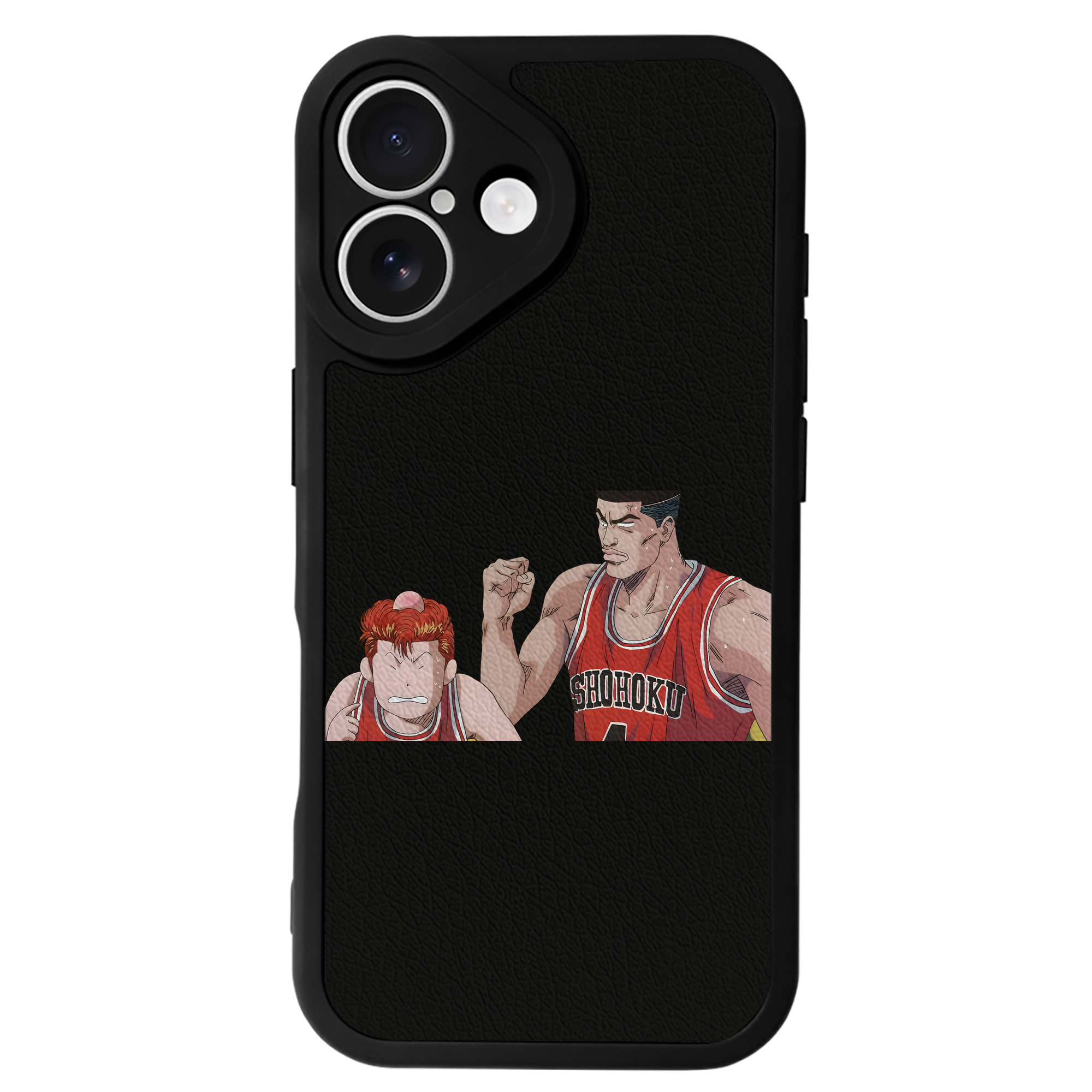 （画像用） SLAM DUNK／スラムダンク 【iPhone 16シリーズ対応】シリコンスマホケース（レザー調） 材質：シリコン
